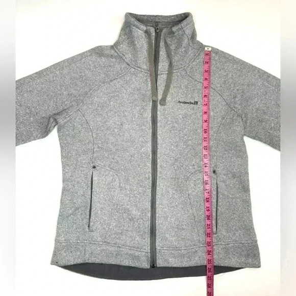 Avalanche Women’s Full Zip Mock Neck Sweater, Thermal Layering Jacket Size- XL - Picture 3 of 14